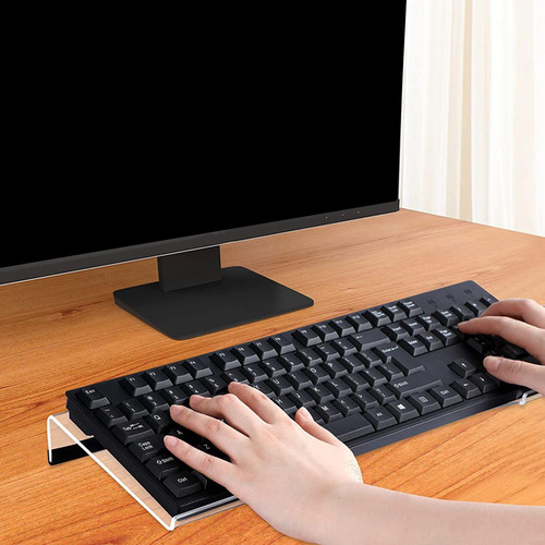 Suporte De Bandeja De Teclado Acrílico Suporte De Teclado