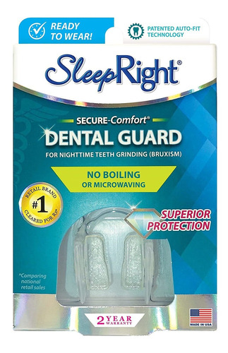 Sleepright Secure-comfort - Protector Bucal Dental Para Evit