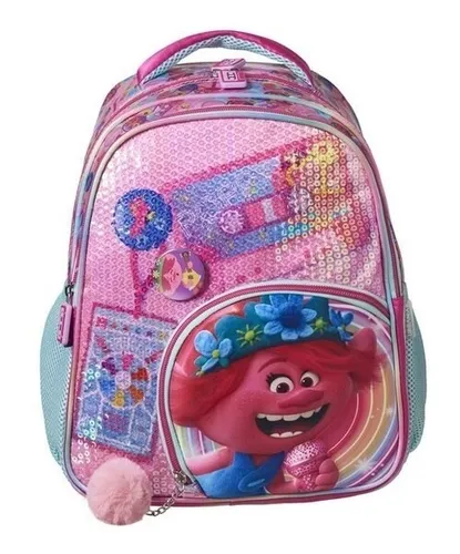 Mochila Poppy Trolls MercadoLibre