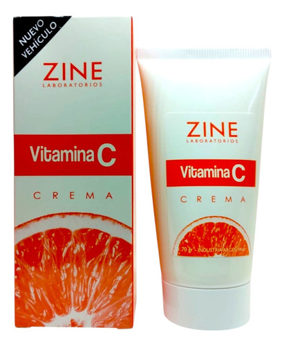 Crema Vitamina C Rostro Antimanchas Elasticidad 70g Zine