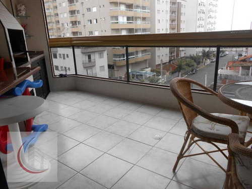 Imagem 18 de 30 de Apartamento Com 3 Dormitórios À Venda, 119 M² Por R$ 550.000,00 - Aviação - Praia Grande/sp - Ap1517