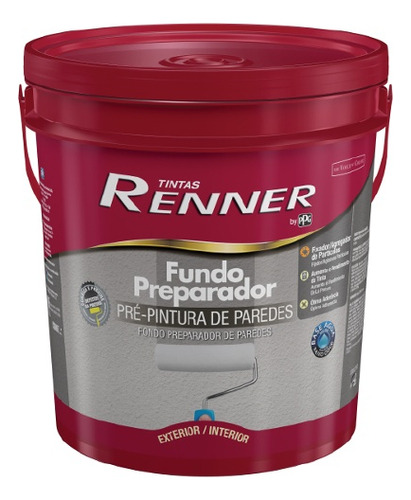 Fondo Fijador Sellador Para Paredes Int/ext Renner 18 Lt.