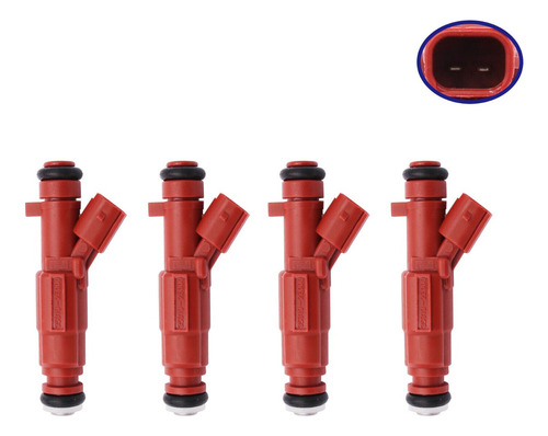 Inyector De Combustible 4 × Para Kia Forte 2014-2019 1.8l 2.