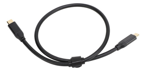Cabo Usb C Para Usb C De 0,5 Metros, 20 Gbps, Transferência