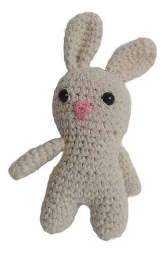 Conejo -tejido Crochet - Amigurumi - Muñeco De Apego - 15 Cm