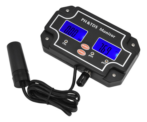 Monitor Ph Tds Lcd Digital Multifuncional Para La Calidad De