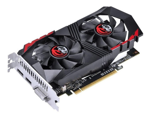 Imagem 2 de 3 de Placa de vídeo Nvidia Pcyes GeForce 10 Series GTX 1050 Ti PA1050TI12804G5DF 4GB