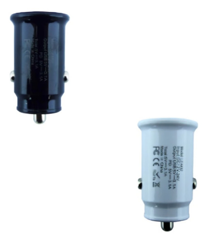 Cargador 1 Usb Y Type-c 3.1a 12 Volt En Caja