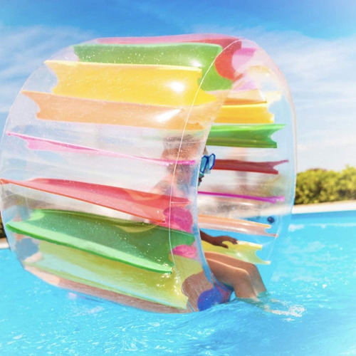 Flotador Inflable Para Piscina Con Rueda De Agua