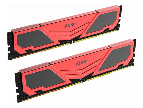 Memoria Ram 16gb Teamgroup Elite Plus Ddr4 Kit (2x8gb) 2400mhz Pc4-19200 Cl16 Unbuffered Non-ecc 1.2v U-dimm 288 Pin Pc