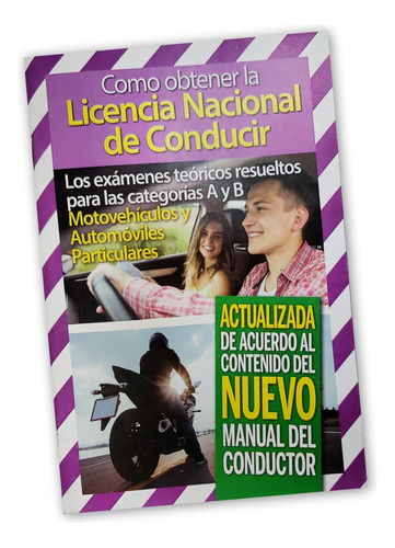 Guía Licencia Nacional De Conducir Actualizada 