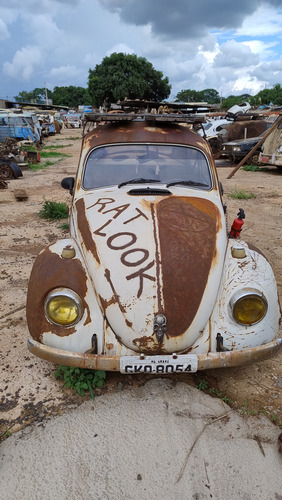 Vw Fusca Rat Look 1300l 1980 Ou Restauração