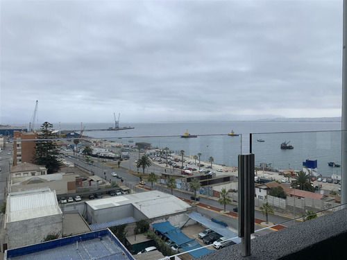 Arriendo Centro De Coquimbo: Depto Amoblado Con Vista Al Mar