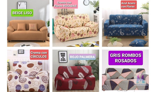 Imagen 6 de 10 de Hermosos Forros De Muebles 3-2-1 Cuerpos-