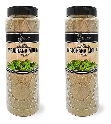 Pontino Mejorana Molida 245 Gramos 2 Piezas