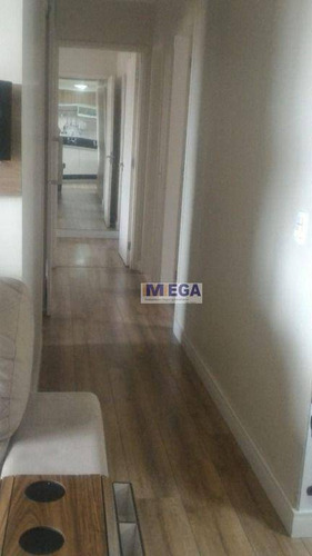 Imagem 18 de 30 de Apartamento Com 3 Dormitórios À Venda, 82 M² Por R$ 499.000 - Vila Ipê - Campinas/sp - Ap5098