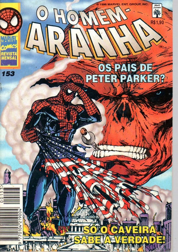 O Homem-aranha 153 - Abril - Bonellihq Cx218 F21