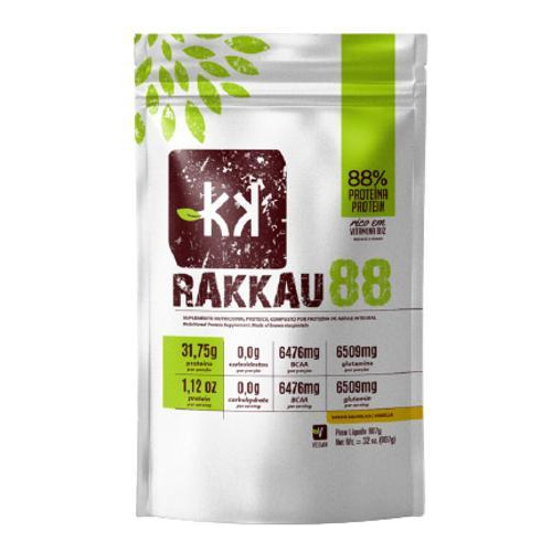 Kit 2x: Rakkau 88 Baunilha Proteína Vegana 907g