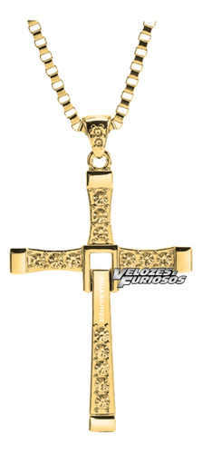 Colar Dominic Toretto Velozes E Furiosos Crucifixo Original