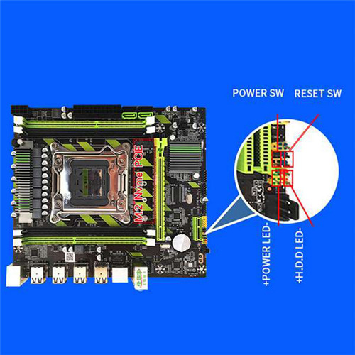 Juego De Placa Base X79 Xeon E5 2640 Cpu E5-2640 Con A2011 C