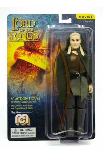 Muñeco Legolas - Lord Of The Ring - 20cm - Mego - Dgl Games 