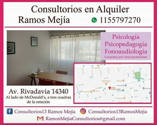 Alquiler De Consultorio - Ramos Mejía