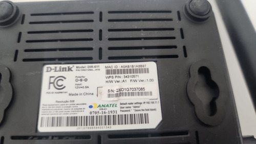 Roteador Wireless + Modo Repetidor D-link Dir 611