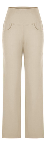 Ri Pantalones N For Mujer De Color Liso Y Cómodos Tirantes
