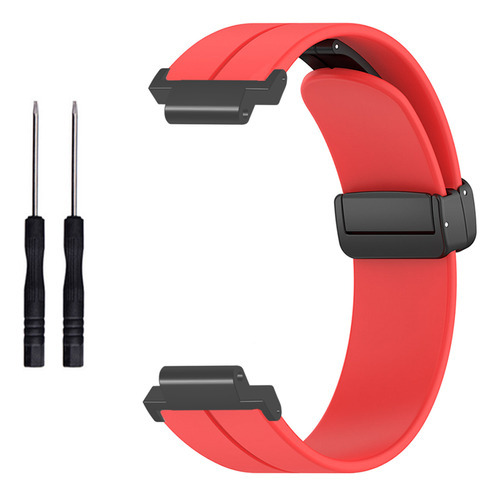 Correa Repuesto Garmin Forerunner 230 / 235/220/620/630 735x Color Rojo