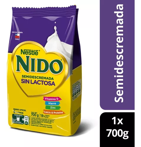 Leche en Polvo Nido Forticrece Sin lactosa 1.440g