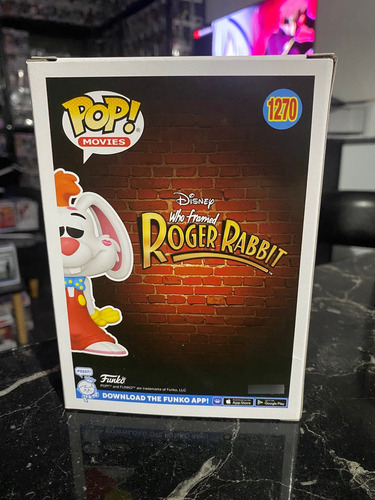 Funko Pop Roger Rabbit #1270 Nycc Nuevo Original