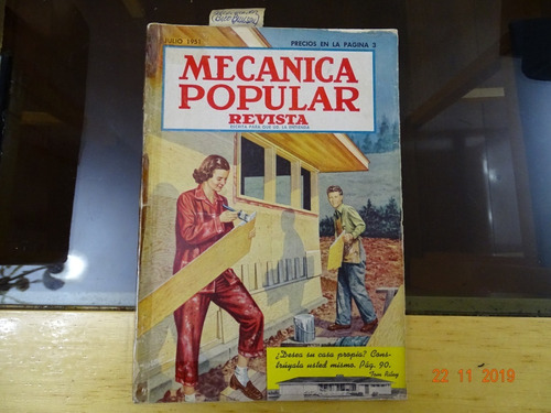 Revista Mecânica Popular Julio 1951 Corrida Studebaker R475