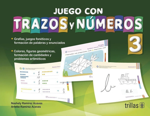 Juego Con Trazos Y Números 3 Editorial Trillas