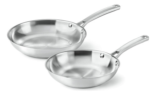 Sartén En Acero Inoxidable Calfalon Classic Sceolding X2