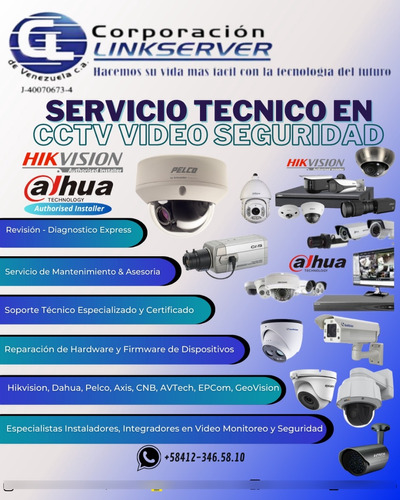 Cámaras De Seguridad Y Video Vigilancia Servicio Técnico