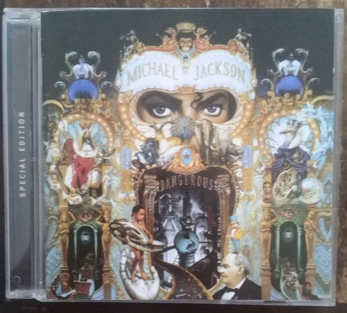 Cd Nm Michael Jackson Dangerous Special Edition Br Re Rem 09