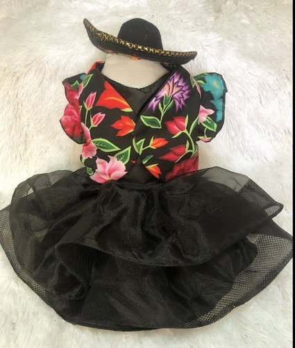 Vestido Para Mascotas Regional Mexicano Tehuana Raza Grandes