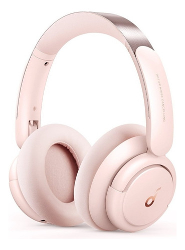 Fone De Ouvido Over-ear Sem Fio Soundcore Life Q30 Rosa Sakura Pink