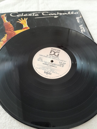 Disco Vinilo Celeste Carballo Mi Voz Renacerá Ed. 1983 (Usado)