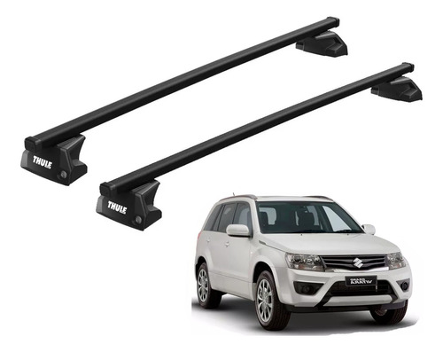 Rack Bagageiro Thule Evo Suzuki Grand Vitara 2005 Em Diante