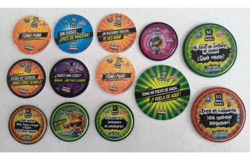 13 Tazos - Funki Punky