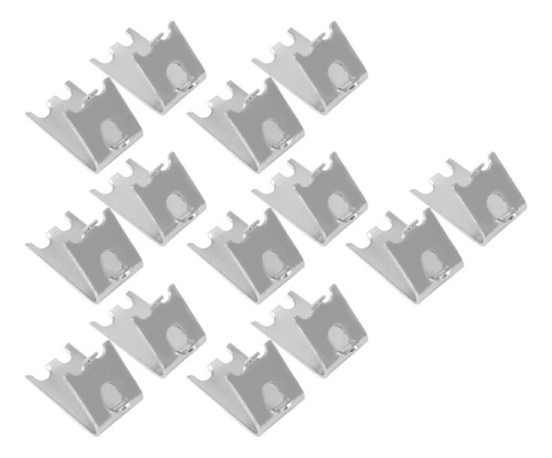 . 14 Clips For Estantes De Congelador De 1,5 Mm Con Hebilla