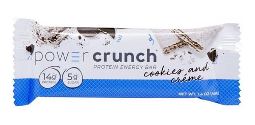 Barras De Proteína Power Crunch Sabor Cookies And Creme 