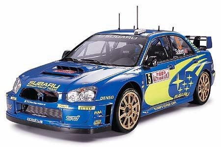 Tamiya No.24281 1/24 Subaru Impreza Wrc Rally Monte Carlo 05