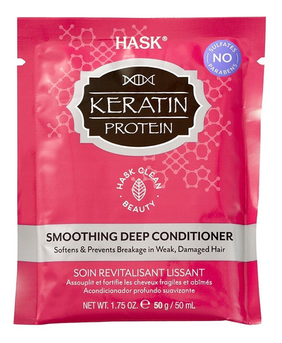 Hask Crema De Tratamiento Suavizante De Keratina