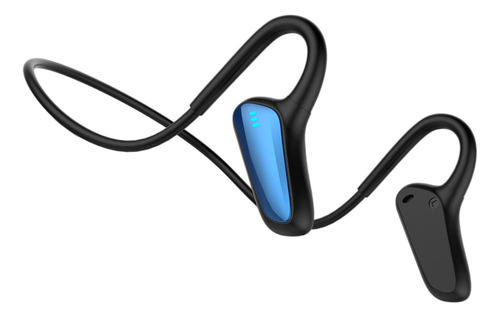 L Auriculares Inalámbricos De Conducción Ósea Azules
