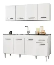 Comprar Mueble Aereo 4 Puertas + Bajo Mesada 4 Puertas LG