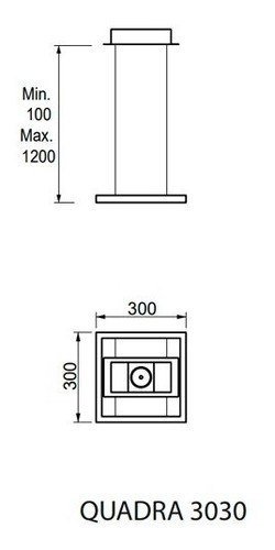 Colgante Led Quadra Moderno 30x30 23w Negro Calido 3000k