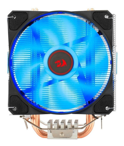 Cooler Para Processador Azul Redragon Tyr 120mm Cc-9104b