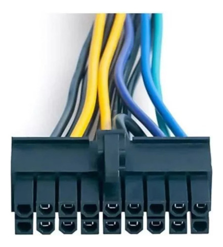 Cable De Fuentes De Alimentacion De 24 A 18 Pines Atx Color Negro